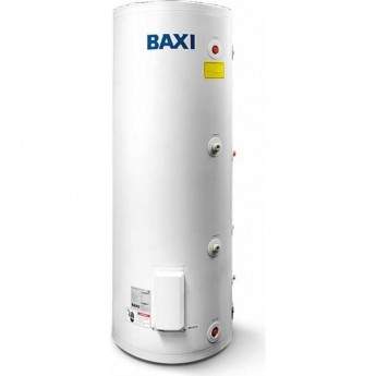 Бойлер BAXI UBC 500, 420 л, 1 змеевик (40кВт) напольный эмаль с боковым подключением, ТЭН 3 квт установлен