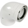 Отвод BAXI коаксиальный 125/80 90° KHG714088711