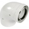 Отвод BAXI коаксиальный 60/100 87° полипропиленовый HT KHG71405971